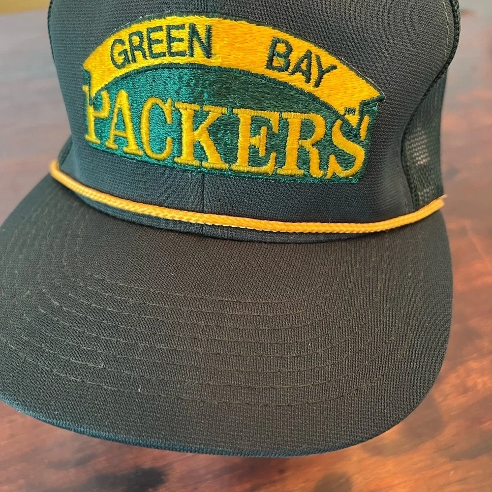 Vintage Green Bay Packers Officially Licensed Snapback Cap Hat NFL 80s EUC